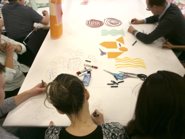 Art collaboration in teaching session | FACULT/ART/EM
